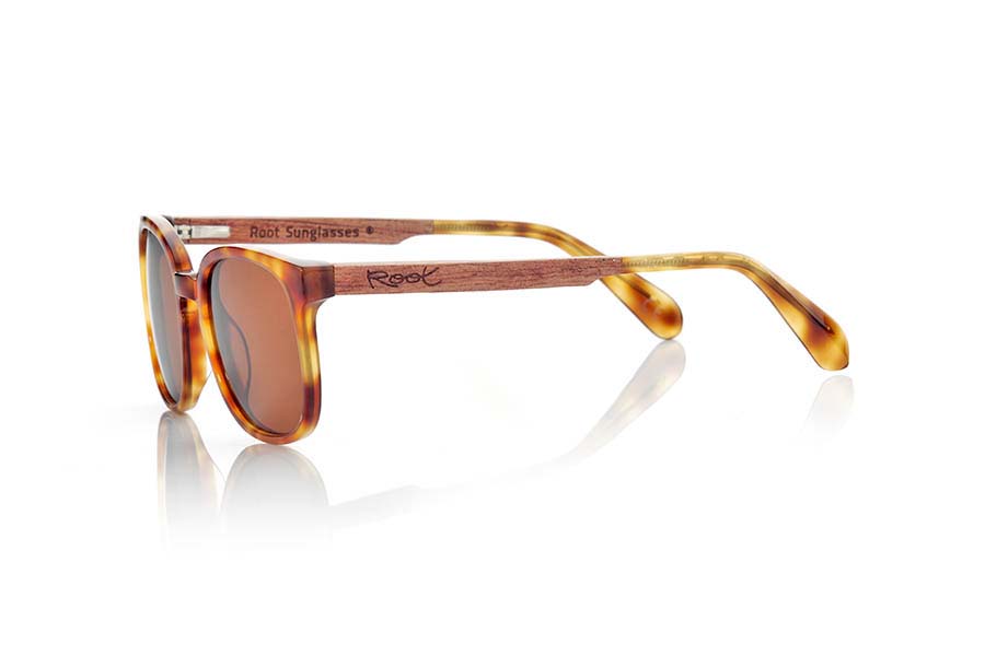 Gafas de Madera Natural de Nogal Negro modelo ETNA - Venta Mayorista y Detalle | Root Sunglasses® 
